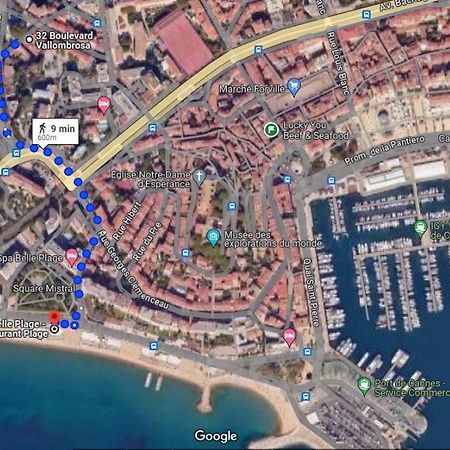 2 Pieces - Croisette Et Plages A 10 Mn A Pieds カンヌ エクステリア 写真