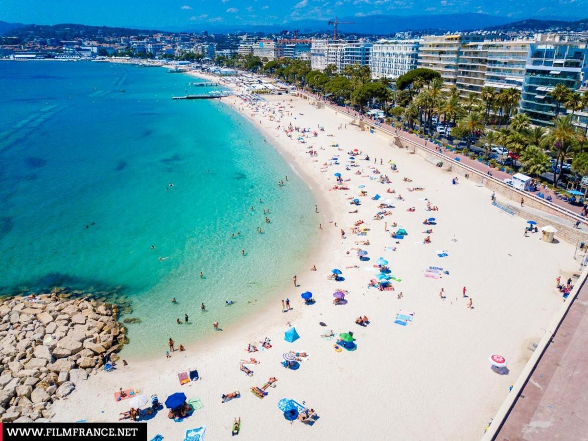 2 Pieces - Croisette Et Plages A 10 Mn A Pieds カンヌ エクステリア 写真